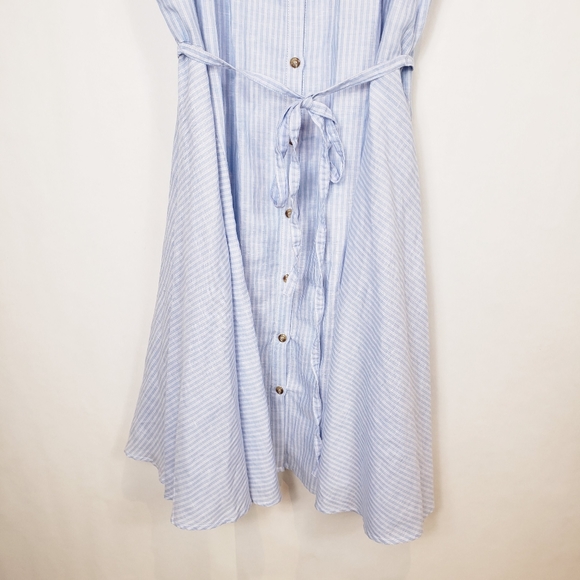 {Anthro} Mo:Vint sleeves shirt dress - Picture 5 of 10